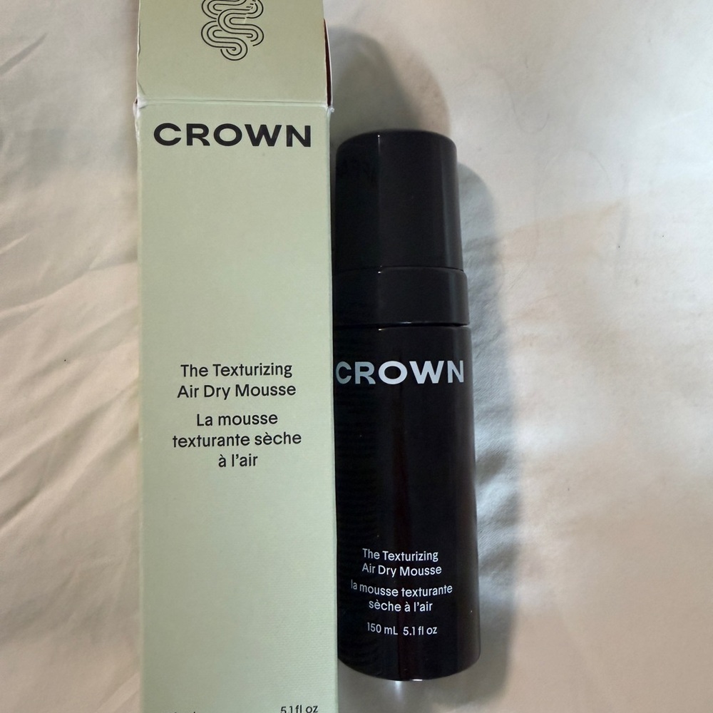 CROWN Black Texturizing Air Dry Mousse